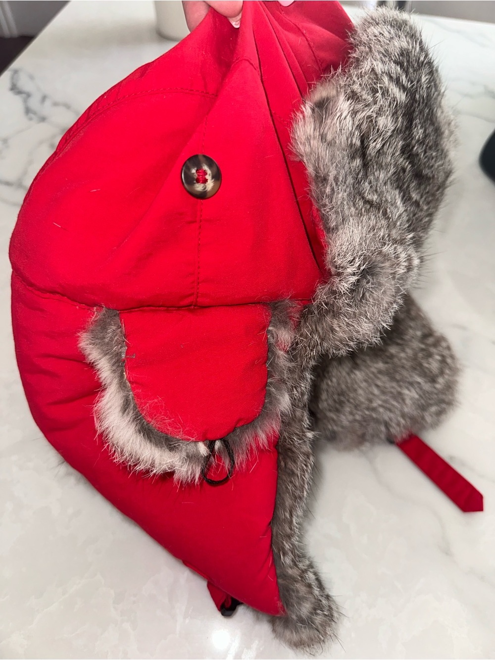Mad Bomber Rabbit Fur rare color hat